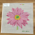 Powder Puff Daisy Canvas - KC Needlepoint