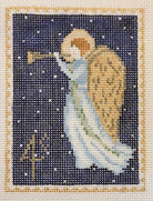 Angel Vintage Stamp Canvas - KC Needlepoint