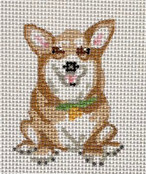 Stanley McSploots Canvas - KC Needlepoint