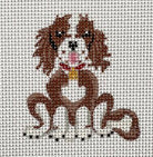 Lady Dog Canvas - KC Needlepoint