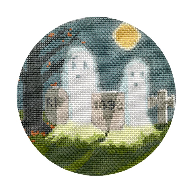 Graveyard Canvas - KC Needlepoint