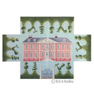 English Country Estate Door Stop Canvas - KC Needlepoint