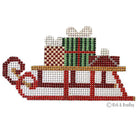 Sled Canvas - KC Needlepoint