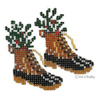 Bean Boots Canvas - KC Needlepoint