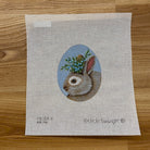 Kip the Bun Egg Needlepoint Canvas - needlepoint