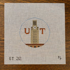 UT Round Canvas - needlepoint