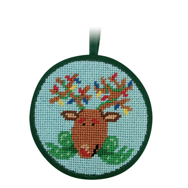 Round Ornament Needlepoint Kits - KC Needlepoint