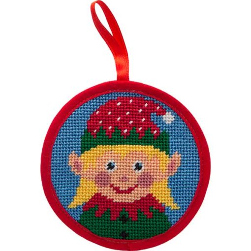 Round Ornament Needlepoint Kits - KC Needlepoint