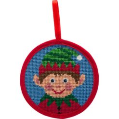 Round Ornament Needlepoint Kits - KC Needlepoint