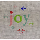 Joy Round Canvas - KC Needlepoint