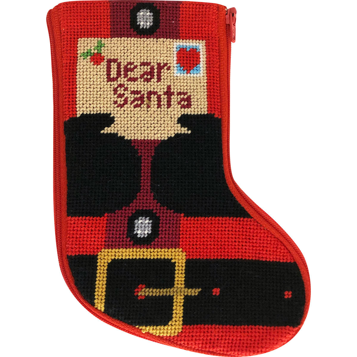 Letter to Santa Mini Sock Kit - KC Needlepoint