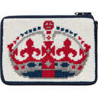 English Crown Coin Purse Kit - KC Needlepoint