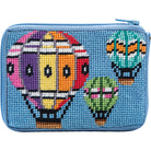 Balloons in Flight Coin Purse Kit - KC Needlepoint