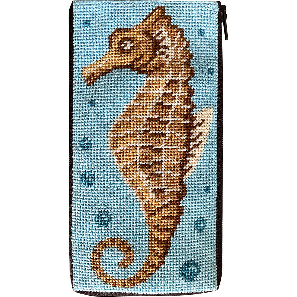 Seahorse Eyeglass Case Kit - KC Needlepoint