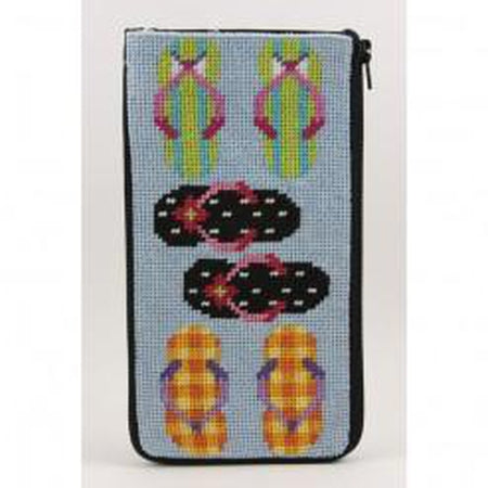 Flip Flops Eyeglass Case Kit - KC Needlepoint