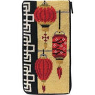 Chinese Lanterns Eyeglass Case Kit - KC Needlepoint