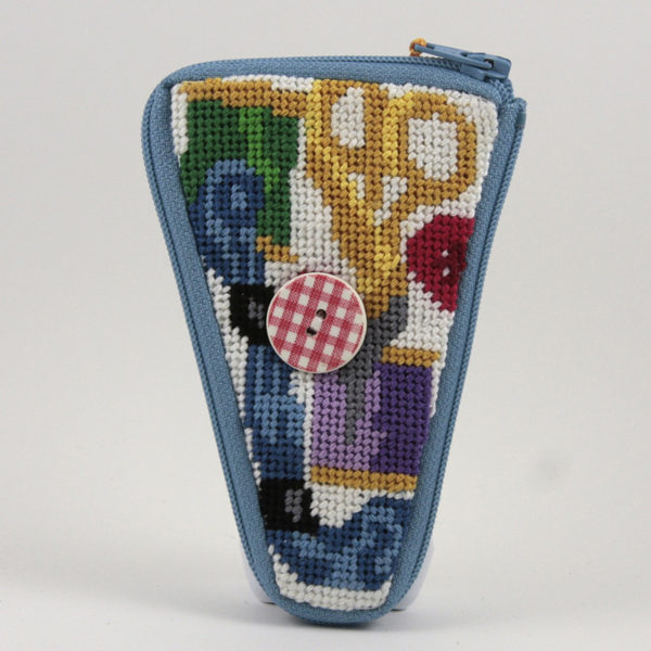 Stitch & Zip Needlepoint Purse Kit- Mod Maggie