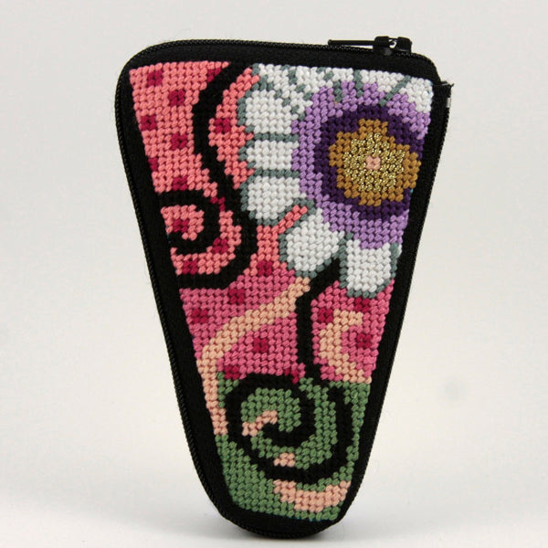 Daisy Swirl Scissor Case Kit - KC Needlepoint