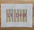 Le Duh Needlepoint Canvas - KC Needlepoint