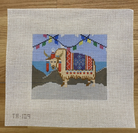 Yeshi the Yak Needlepoint Canvas - KC Needlepoint