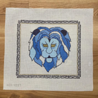 Golden Lion by Drew Canvas - KC Needlepoint