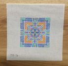 Spring Medallion Canvas - KC Needlepoint