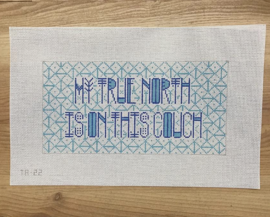 My True North Needlepoint Canvas - KC Needlepoint