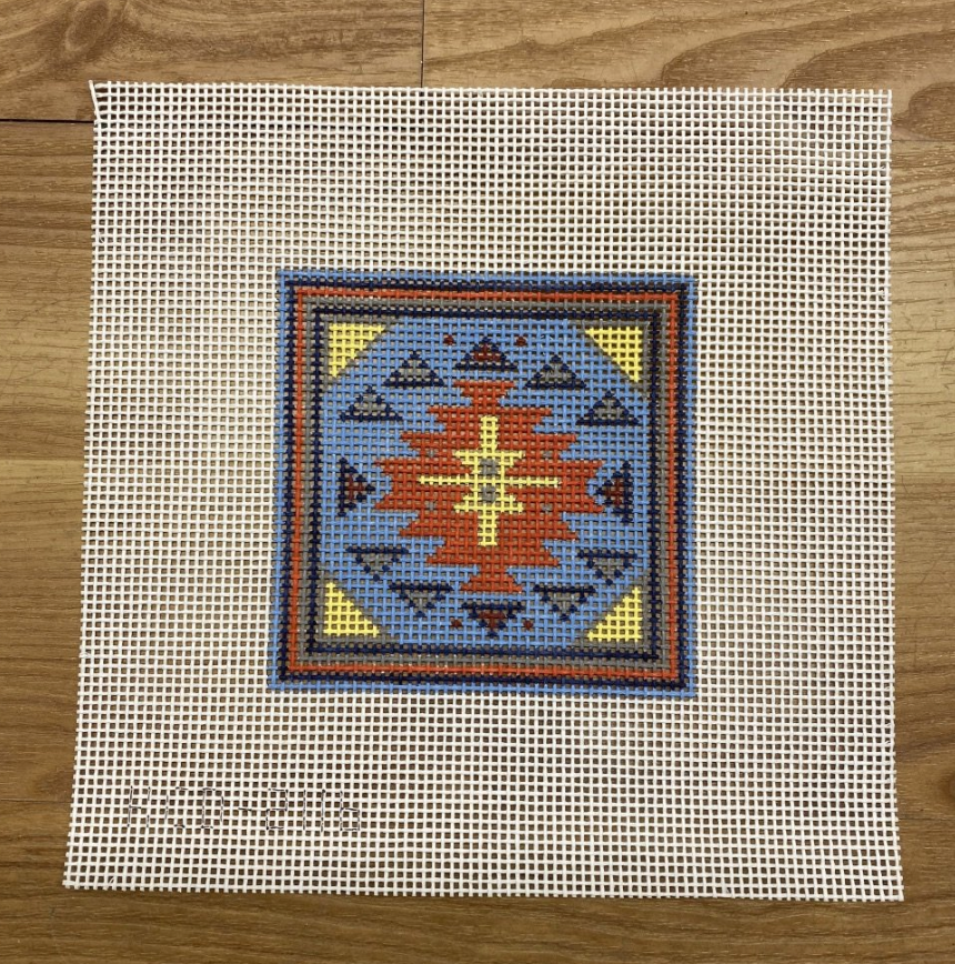 Southwest Square #1 - KC Needlepoint