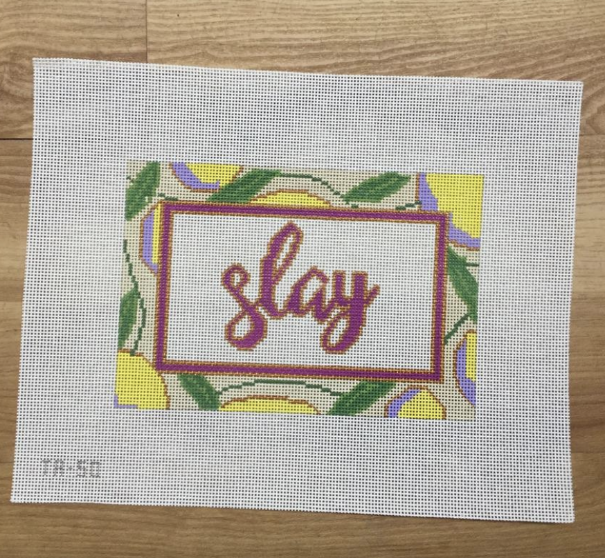 Slay Canvas - KC Needlepoint