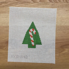 Candy Cane Tree Canvas - KC Needlepoint