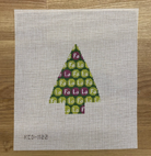 Fa La La Tree Canvas - KC Needlepoint