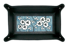 Rectangular Leather Snap Tray - KC Needlepoint