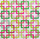 Interlocking Squares Canvas - KC Needlepoint