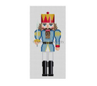 King III Nutcracker Canvas - needlepoint