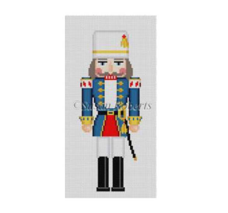 Cossack Nutcracker Canvas - needlepoint