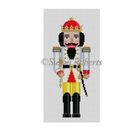 White King Nutcracker Canvas - needlepoint