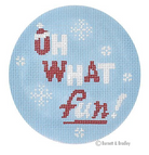 Oh What Fun! Canvas - needlepoint