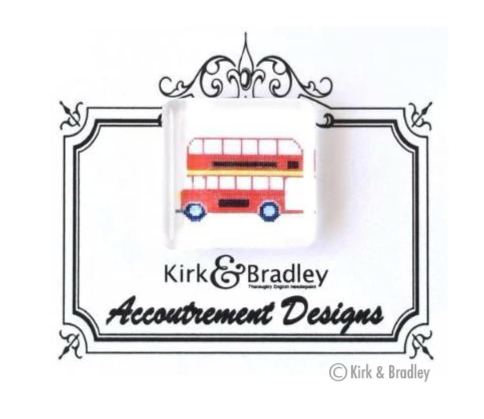 Double Decker Bus Magnet - KC Needlepoint