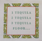 Tequila Helps Canvas - KC Needlepoint