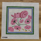 In The Pink Small Canvas - KC Needlepoint