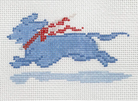 Dachshund Canvas - KC Needlepoint