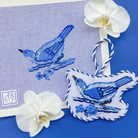 Chinoiserie Bird Canvas - KC Needlepoint