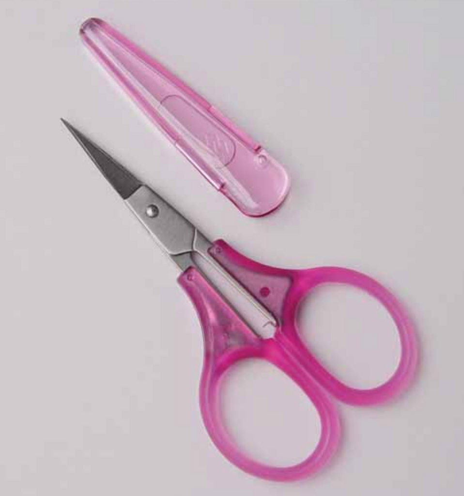 Lilac Curved Blade Needlepoint Scissors with Cap - TSA Approved – Evergreen  Needlepoint