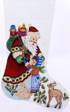 Alexa Christmas Stocking 7241 - KC Needlepoint