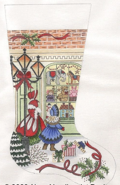 Alexa Christmas Stocking 7235 - KC Needlepoint