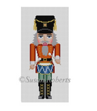 Drummer Nutcracker Canvas - KC Needlepoint