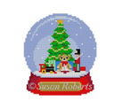 Snow Globe Toy Tree Canvas - KC Needlepoint