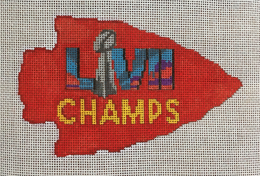 LVII Champs Canvas - KC Needlepoint