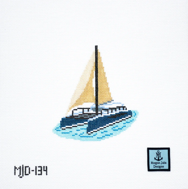 Catamaran Canvas - KC Needlepoint