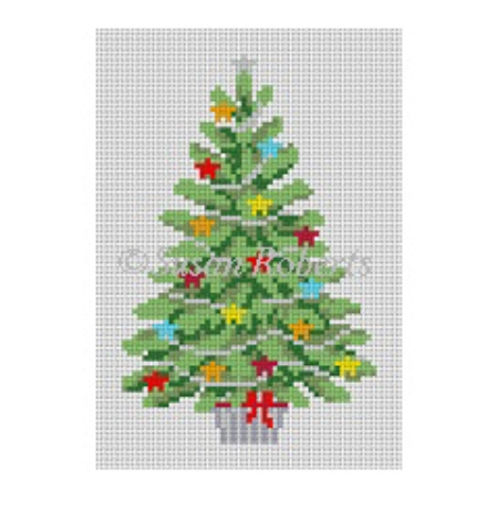 Star Tree Canvas - KC Needlepoint